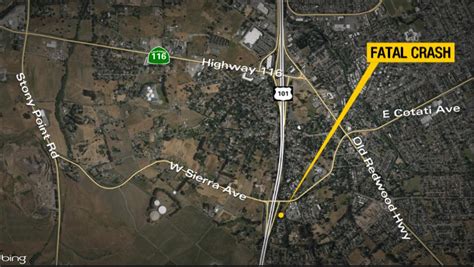 Driver dies after overnight crash on Hwy 101 near Santa Rosa